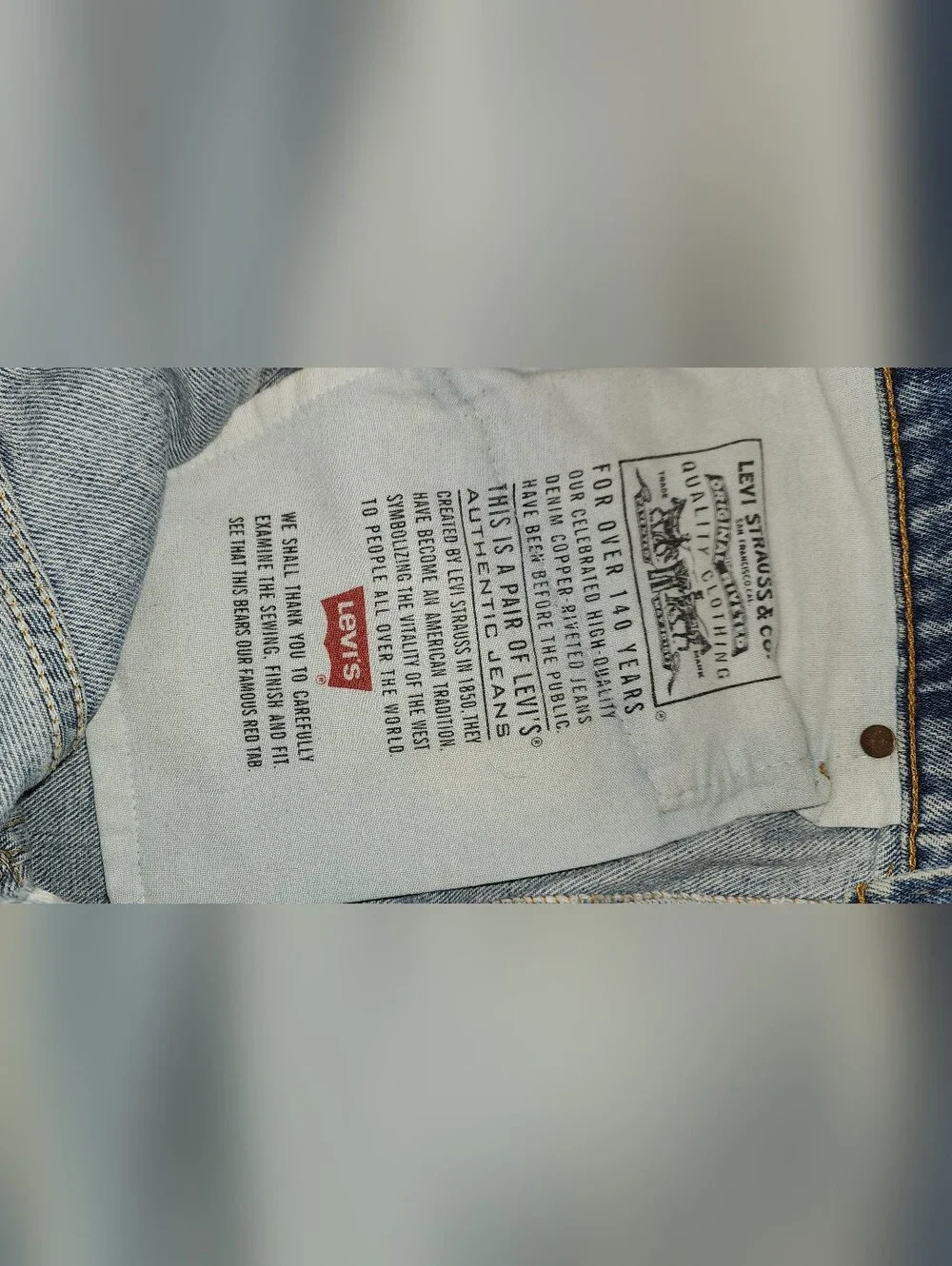 Levi's Light Blue Relaxed Men’s Jeans